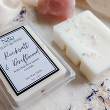 Load image into Gallery viewer, ROCKSALT & DRIFTWOOD | Pink Rose Quartz Crystal Infused Wax Melts