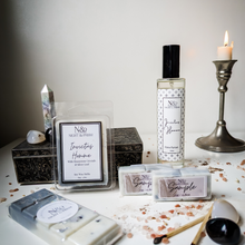 Load image into Gallery viewer, INVICTUS HOMME | Silver Leaf & Moonstone Crystal Infused Wax Melts