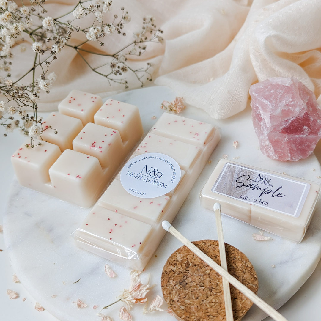 4 X Wax Melts Handmade Bars Highly Scented 25g Floral Fragrances Vegan 4 X Wax Melts Handmade Bars Highly Scented 25g Floral Fragrances Vegan